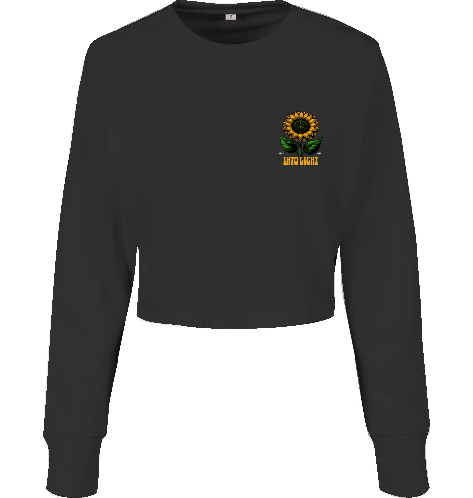 Cropped Sweat - Peace & Light