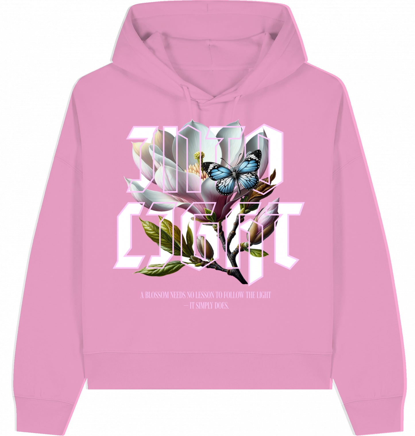 Oversize Hoodie - Ice Blossom