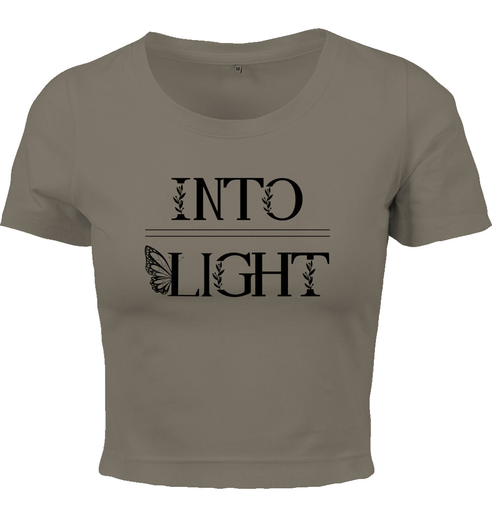 Cropped T-Shirt - Glowing Garden