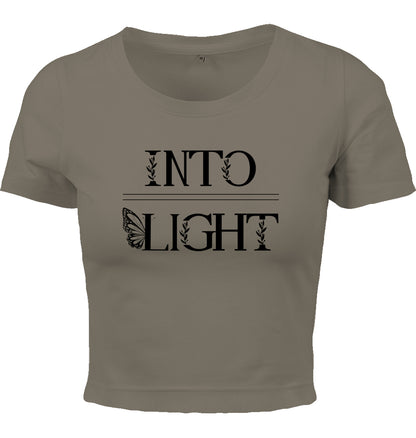 Cropped T-Shirt - Glowing Garden