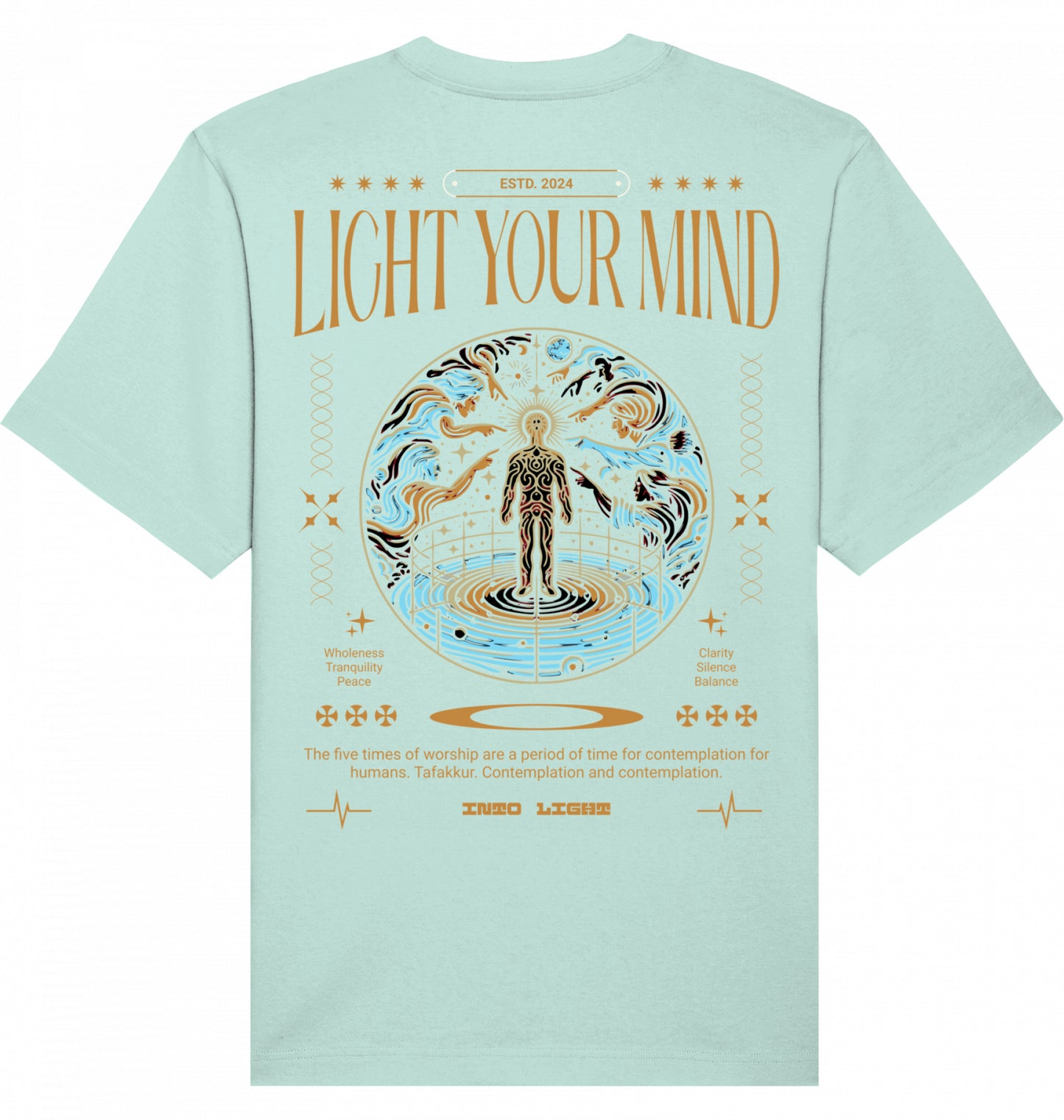 Oversize T-Shirt - Bright Aura