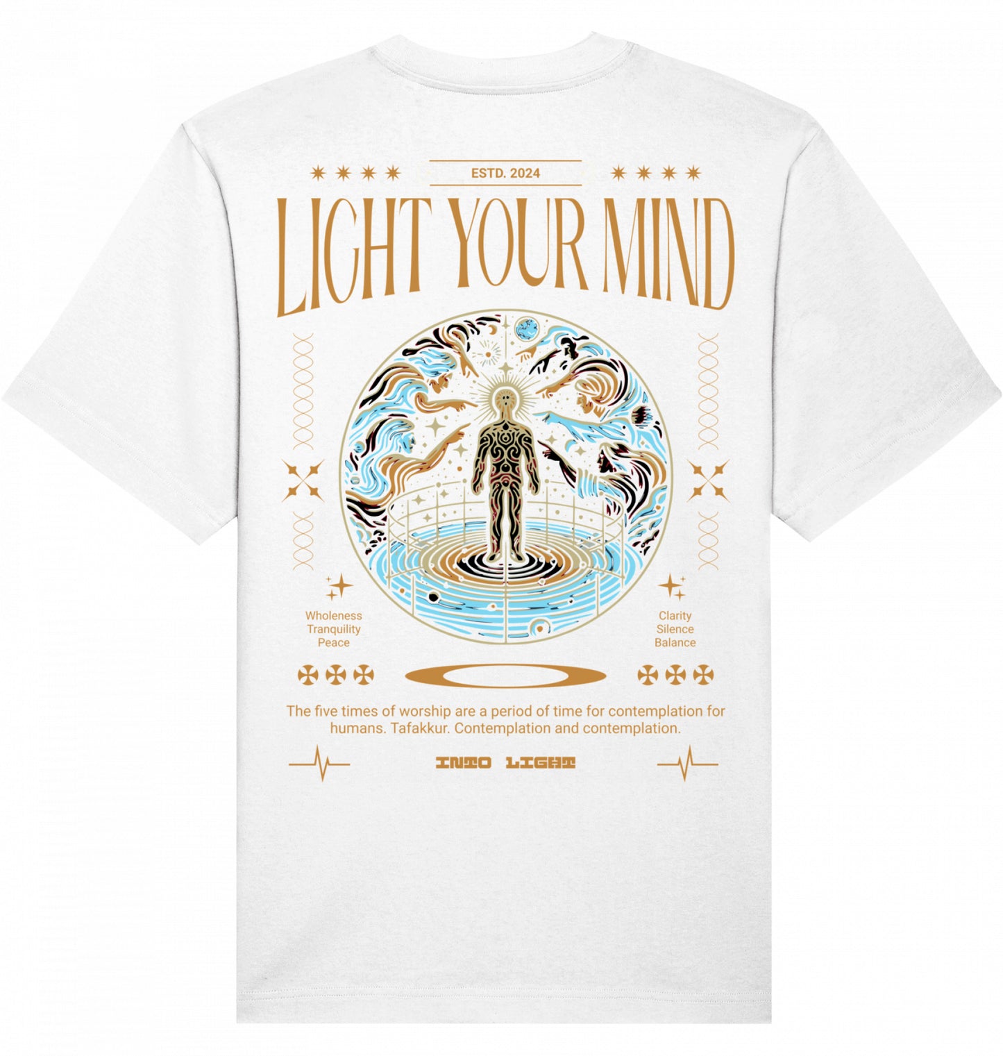 Oversize T-Shirt - Bright Aura