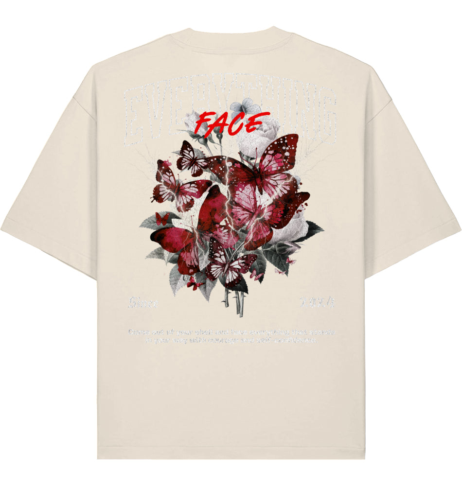 Boxy T-Shirt - Electric Bloom
