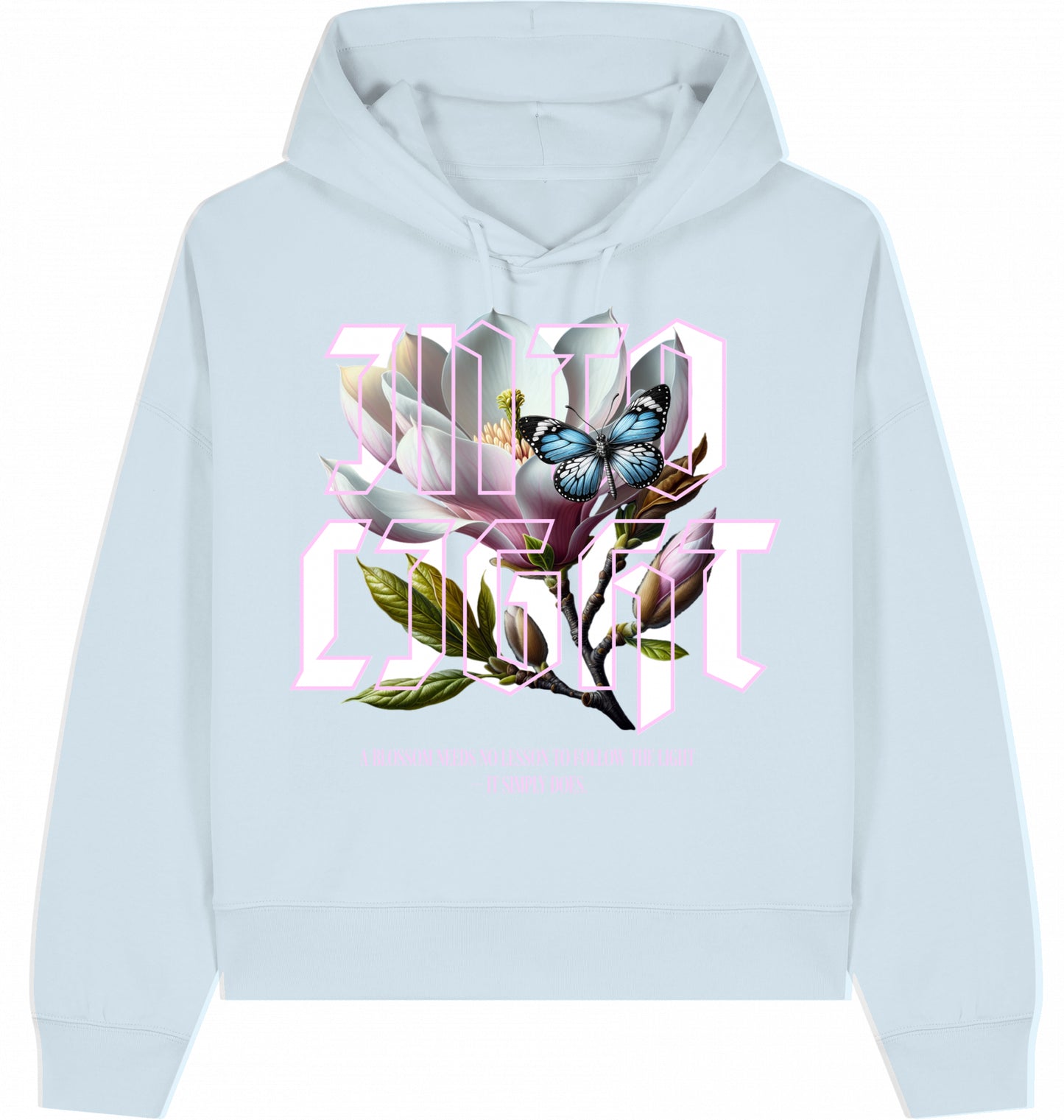 Oversize Hoodie - Ice Blossom