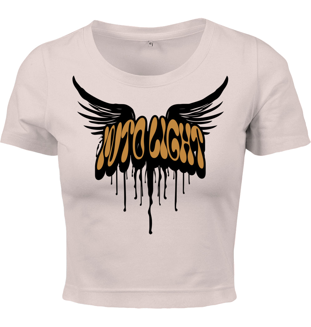 Cropped T-Shirt - Brand Wings