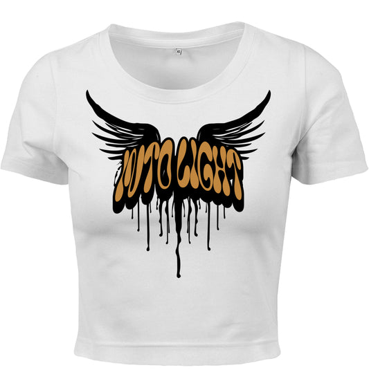 Cropped T-Shirt - Brand Wings