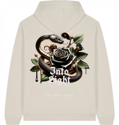 Oversize Hoodie - Floral Sin