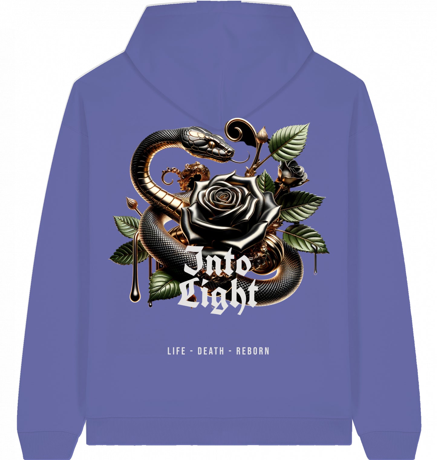 Oversize Hoodie - Floral Sin
