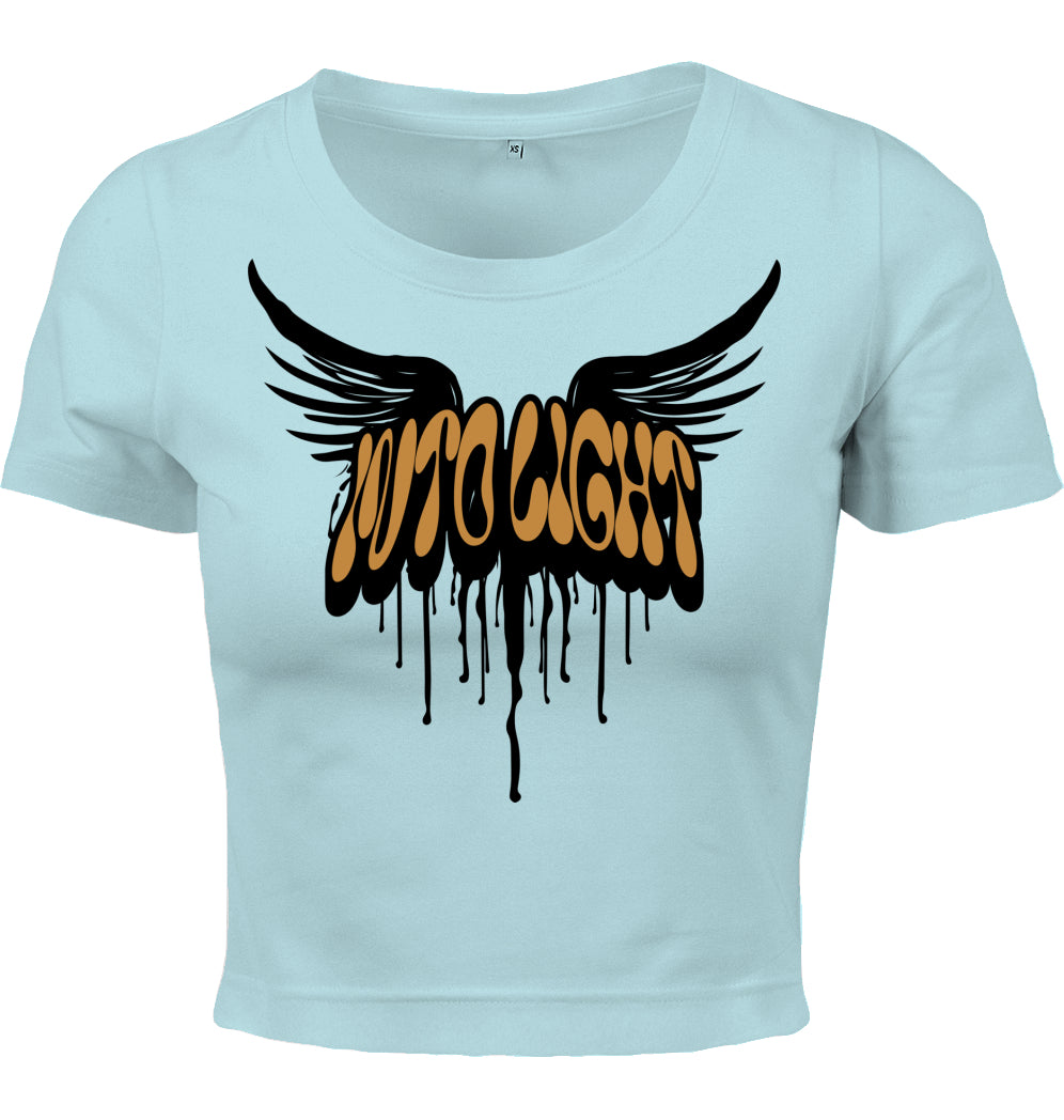 Cropped T-Shirt - Brand Wings