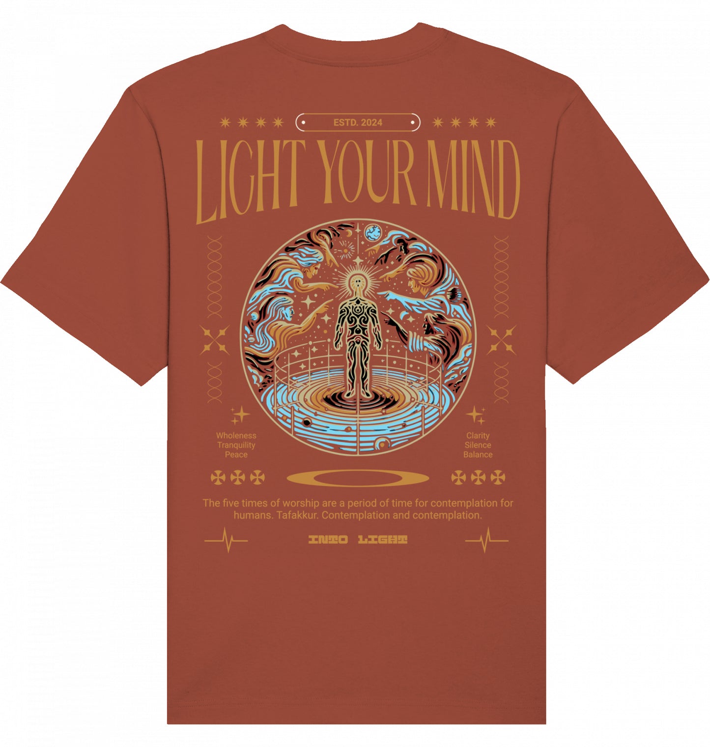 Oversize T-Shirt - Bright Aura