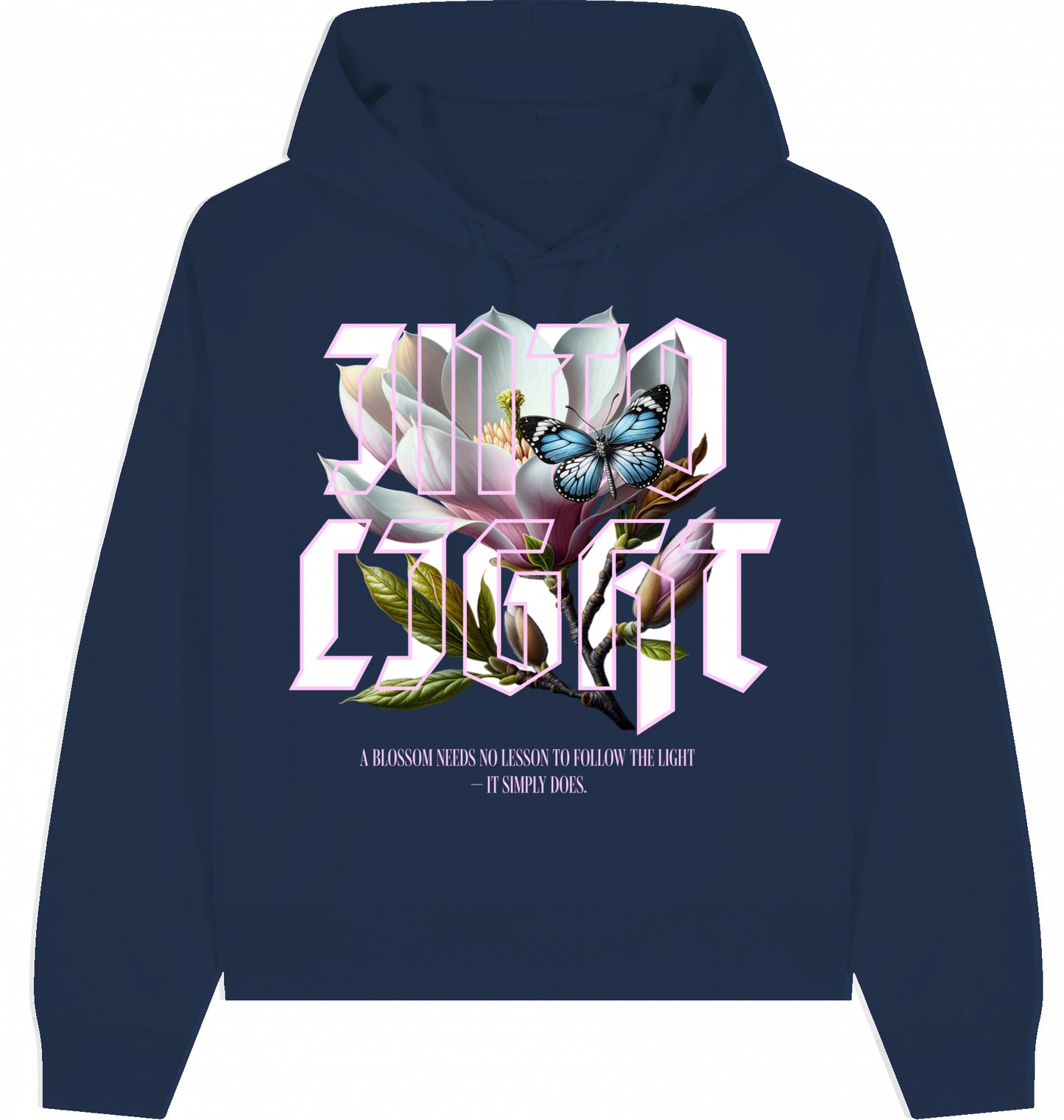 Oversize Hoodie - Ice Blossom