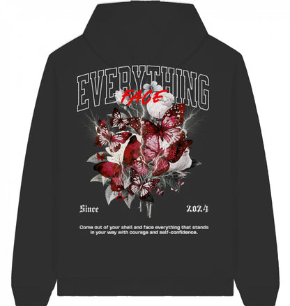 Oversize Hoodie - Electric Bloom