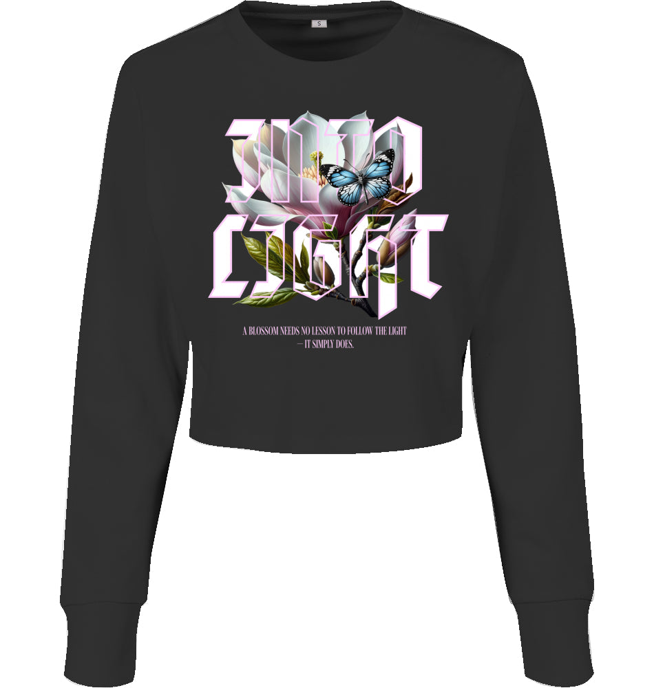 Cropped Sweat - Ice Blossom