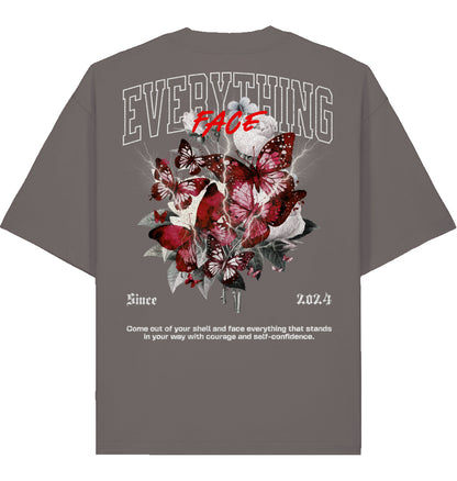 Boxy T-Shirt - Electric Bloom