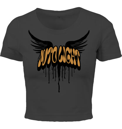 Cropped T-Shirt - Brand Wings