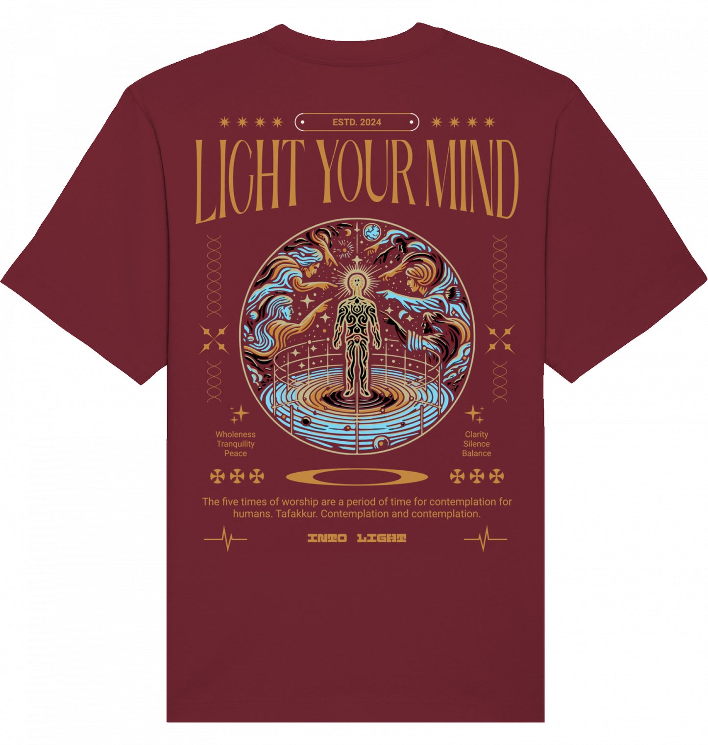 Oversize T-Shirt - Bright Aura