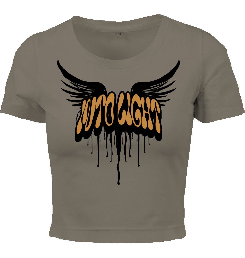 Cropped T-Shirt - Brand Wings