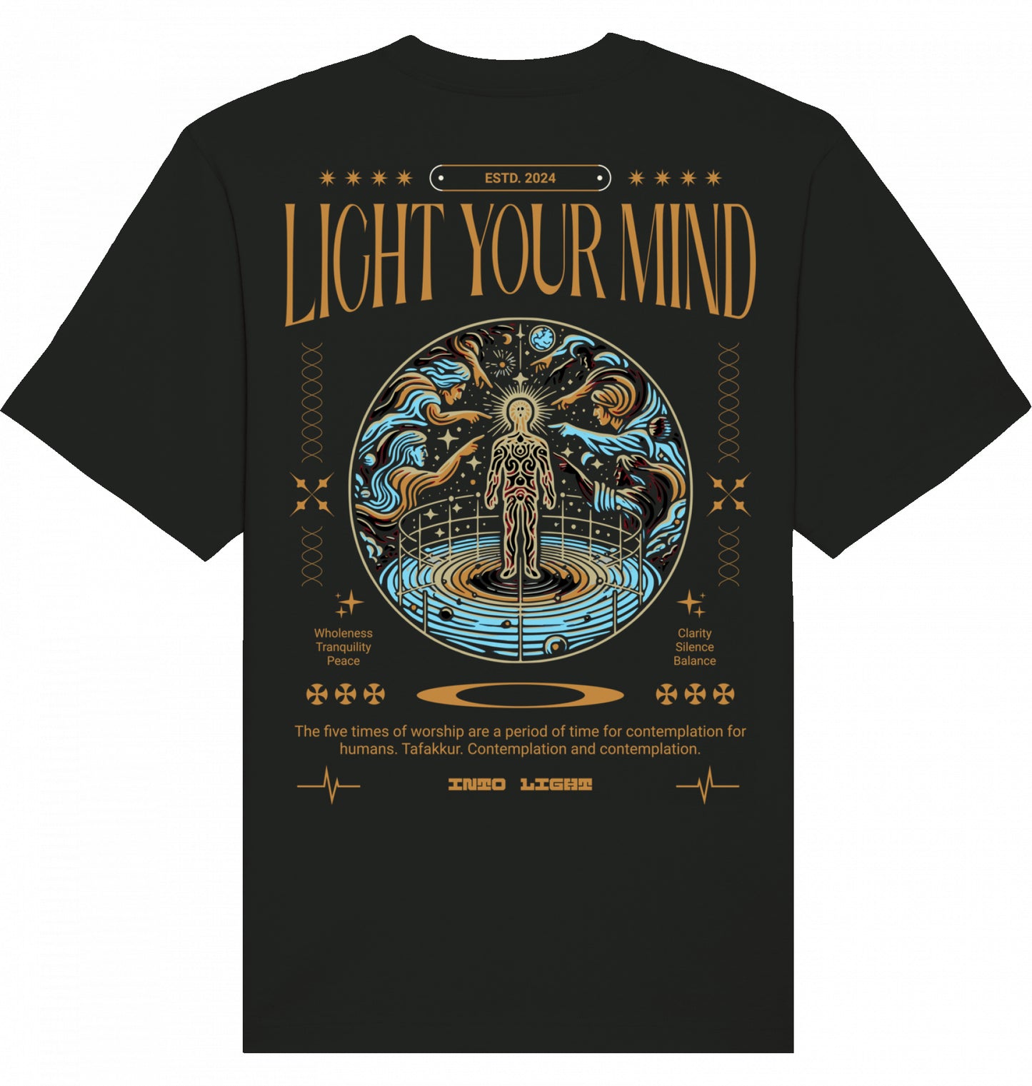 Oversize T-Shirt - Bright Aura