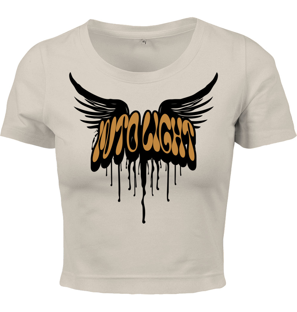 Cropped T-Shirt - Brand Wings