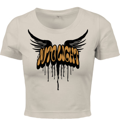 Cropped T-Shirt - Brand Wings